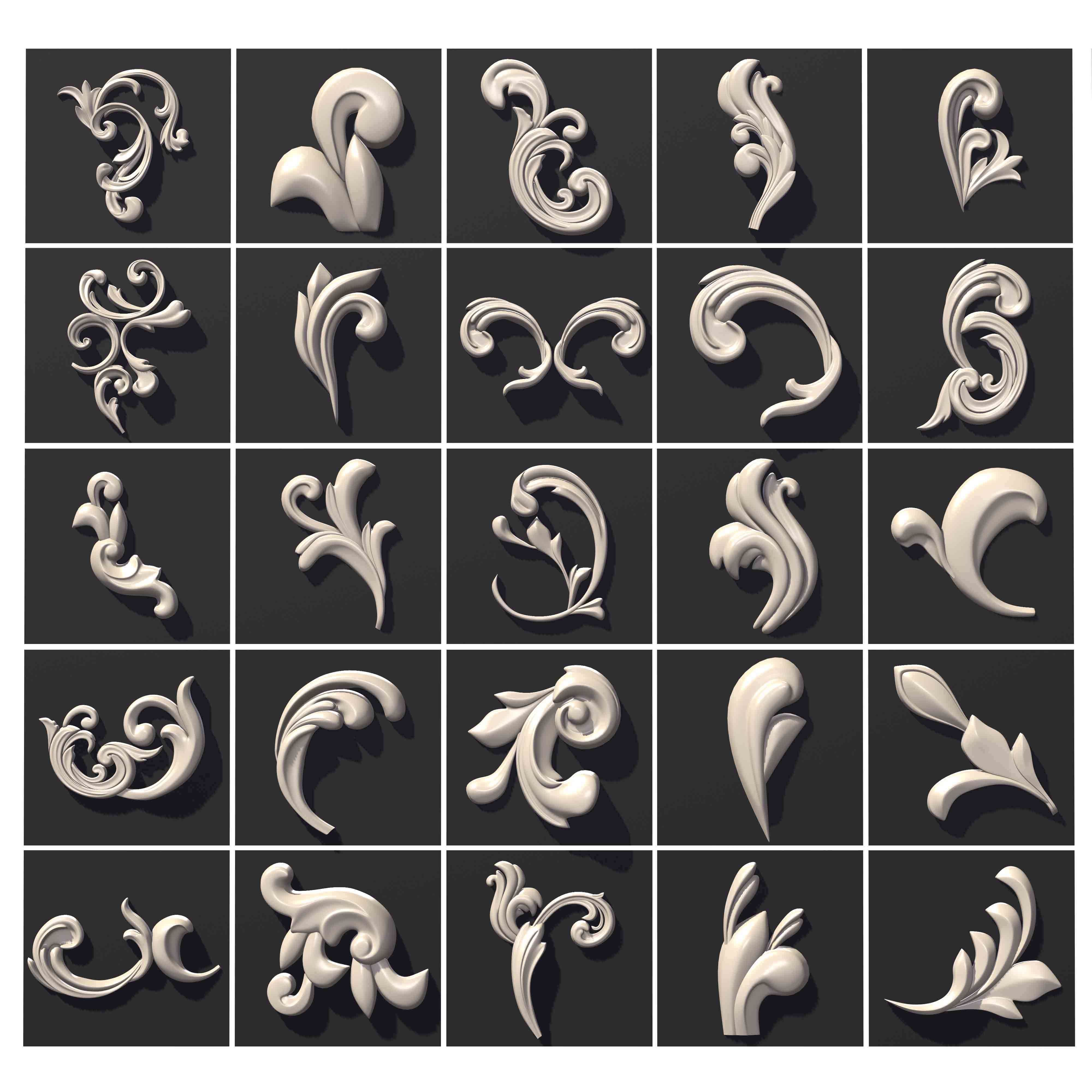 ARCHITECTURAL KITBASH- 600 3d model MEGA Pack  Low-poly 3D model_13