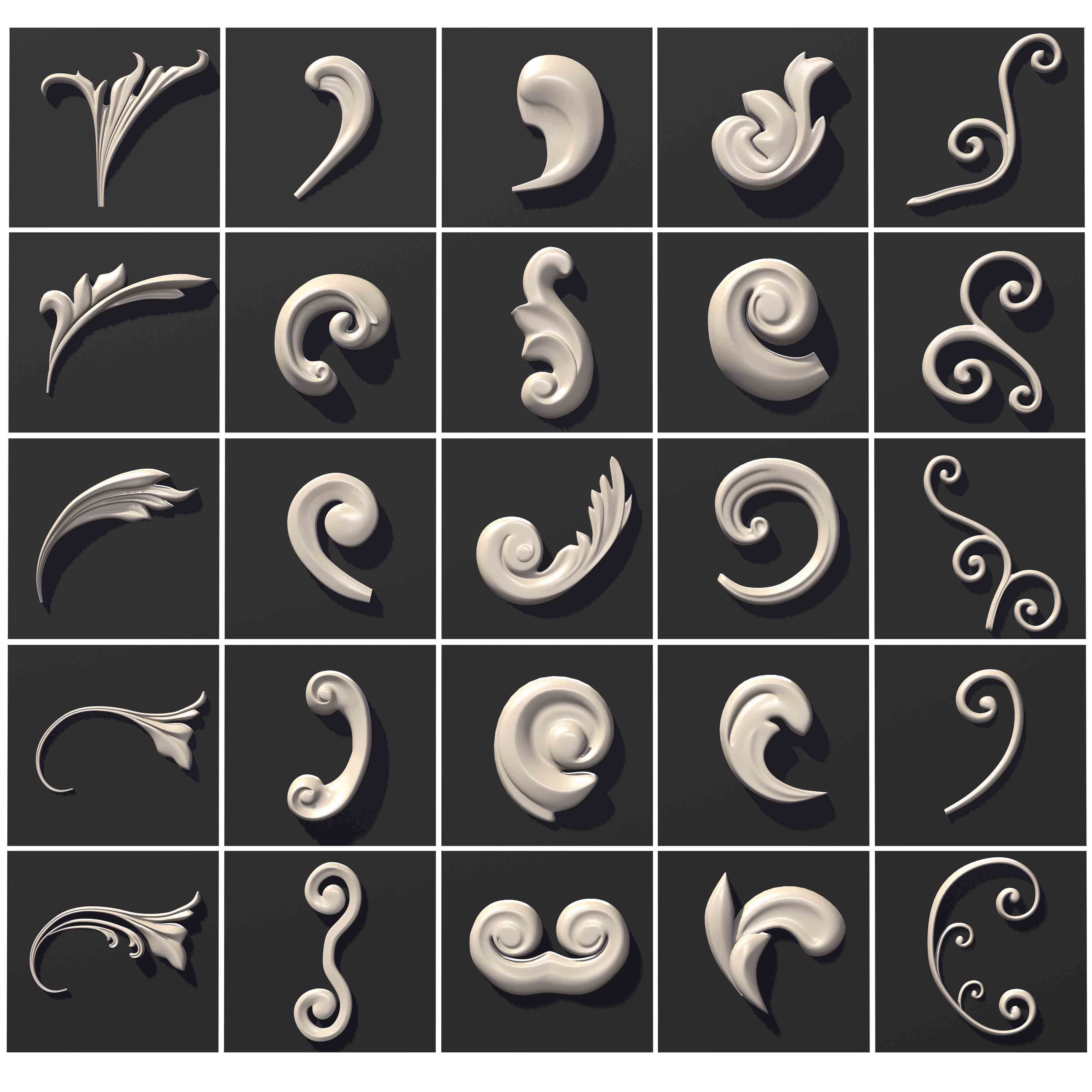 ARCHITECTURAL KITBASH- 600 3d model MEGA Pack  Low-poly 3D model_9