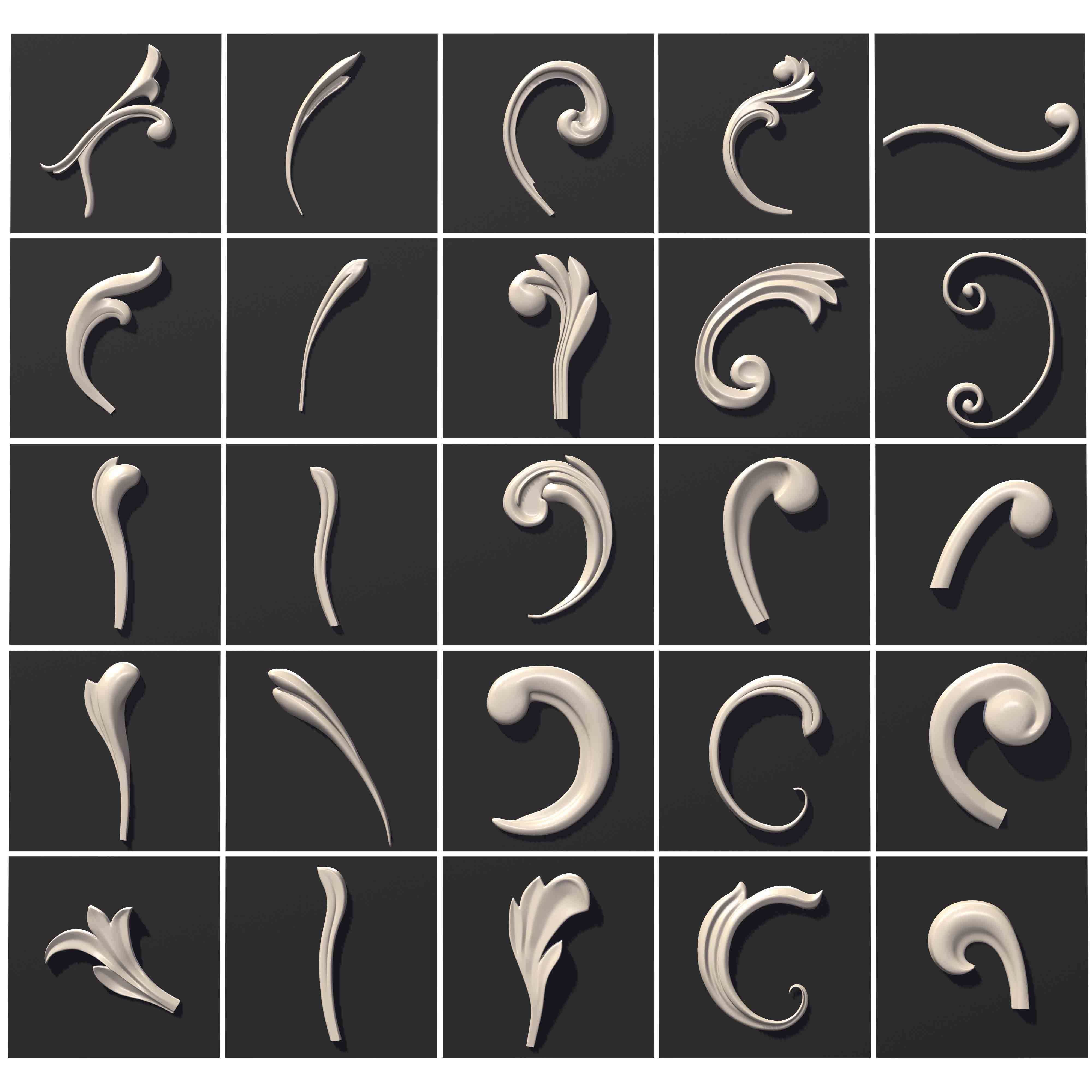 ARCHITECTURAL KITBASH- 600 3d model MEGA Pack  Low-poly 3D model_7