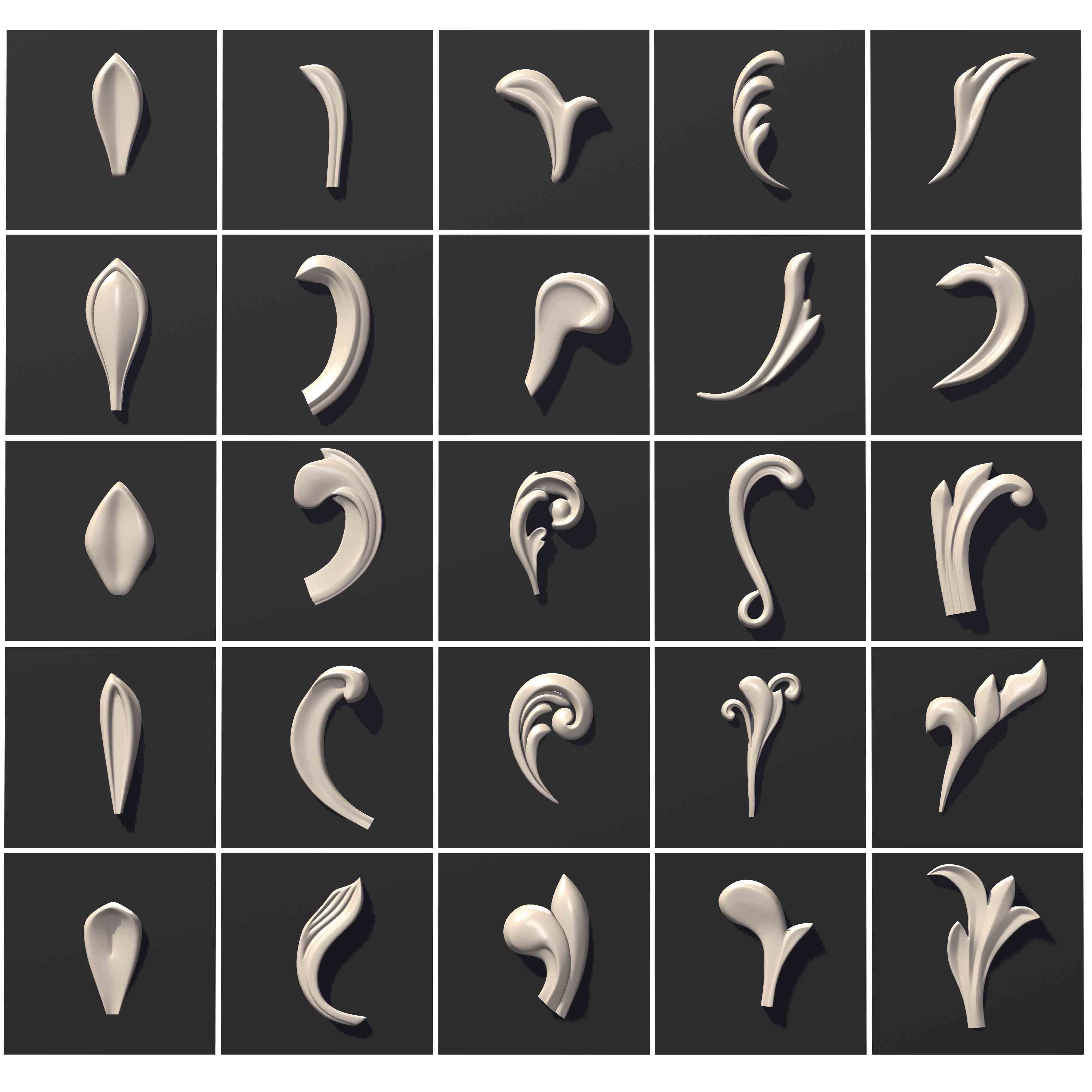 ARCHITECTURAL KITBASH- 600 3d model MEGA Pack  Low-poly 3D model_8