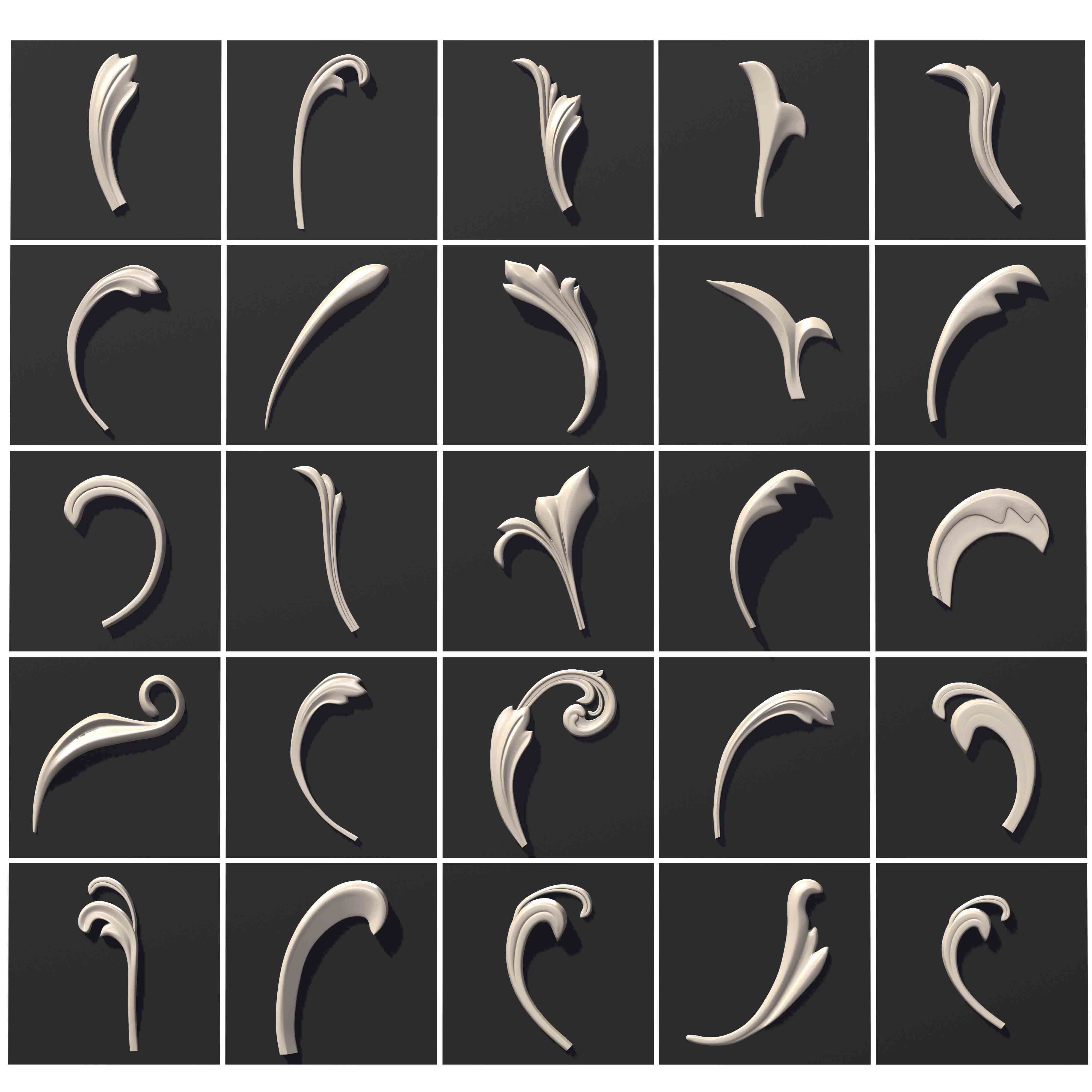 ARCHITECTURAL KITBASH- 600 3d model MEGA Pack  Low-poly 3D model_6