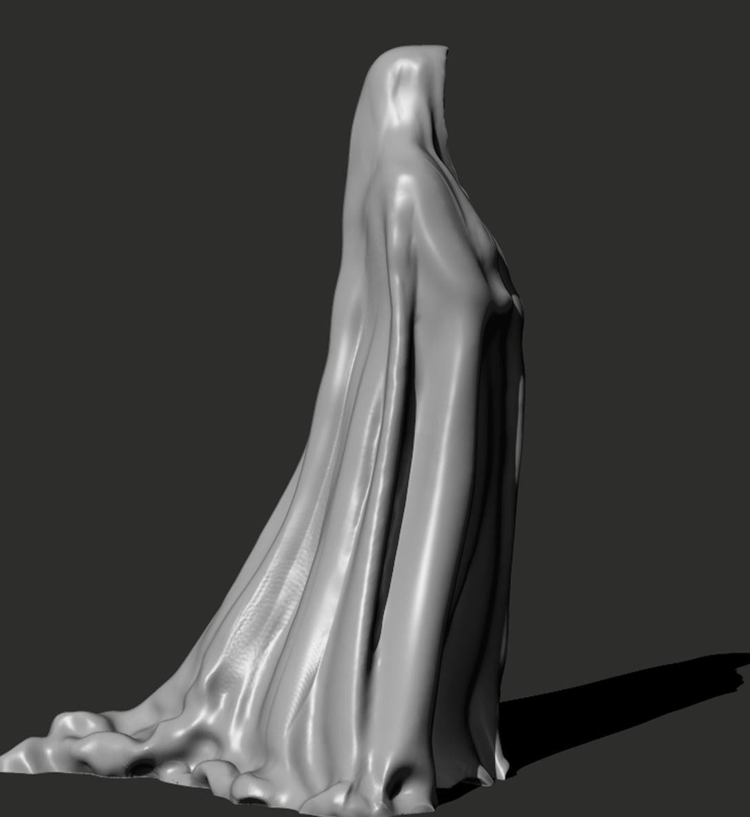 ghost cloak 3D print model_6