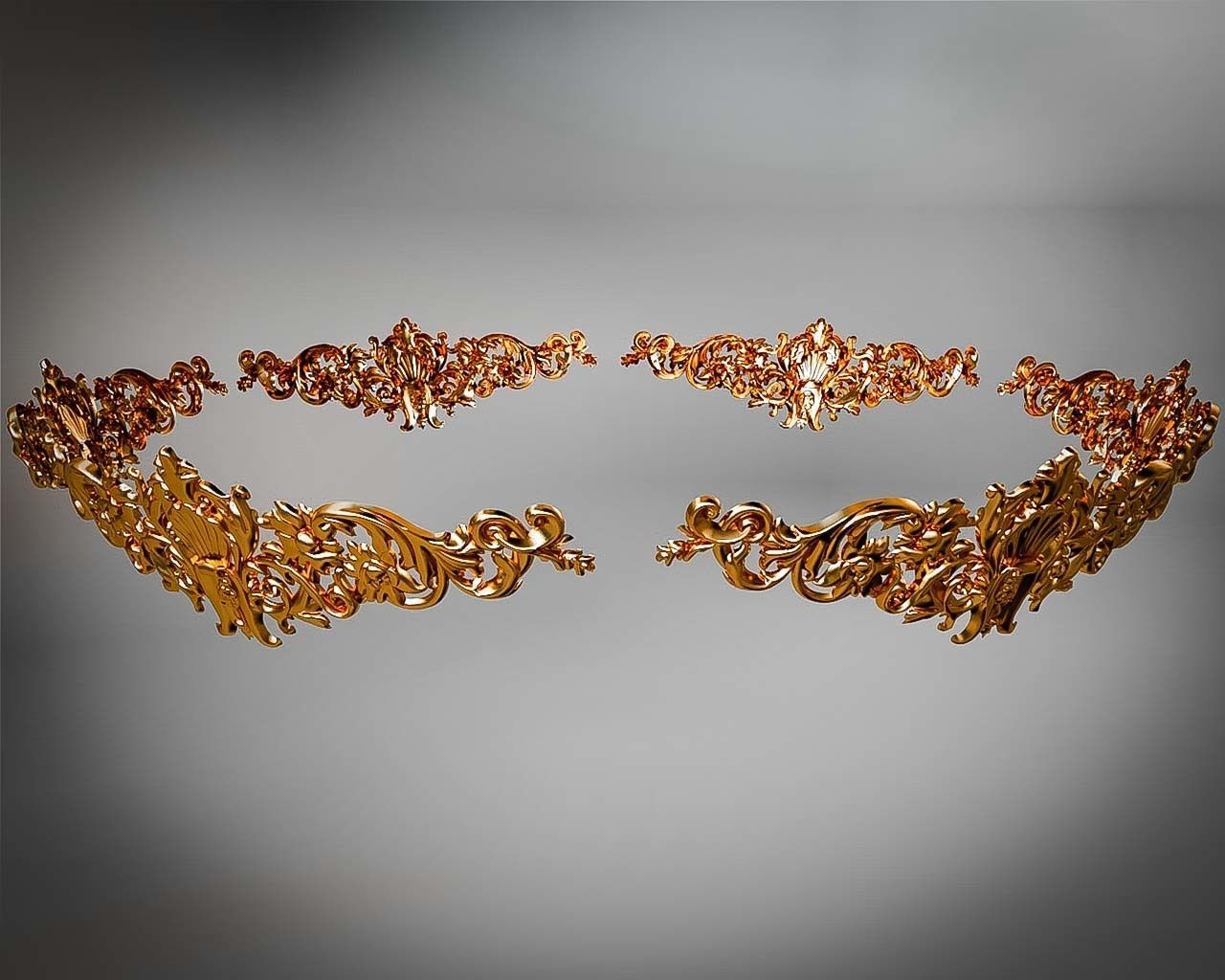 Royal Crown Package  3D model_11