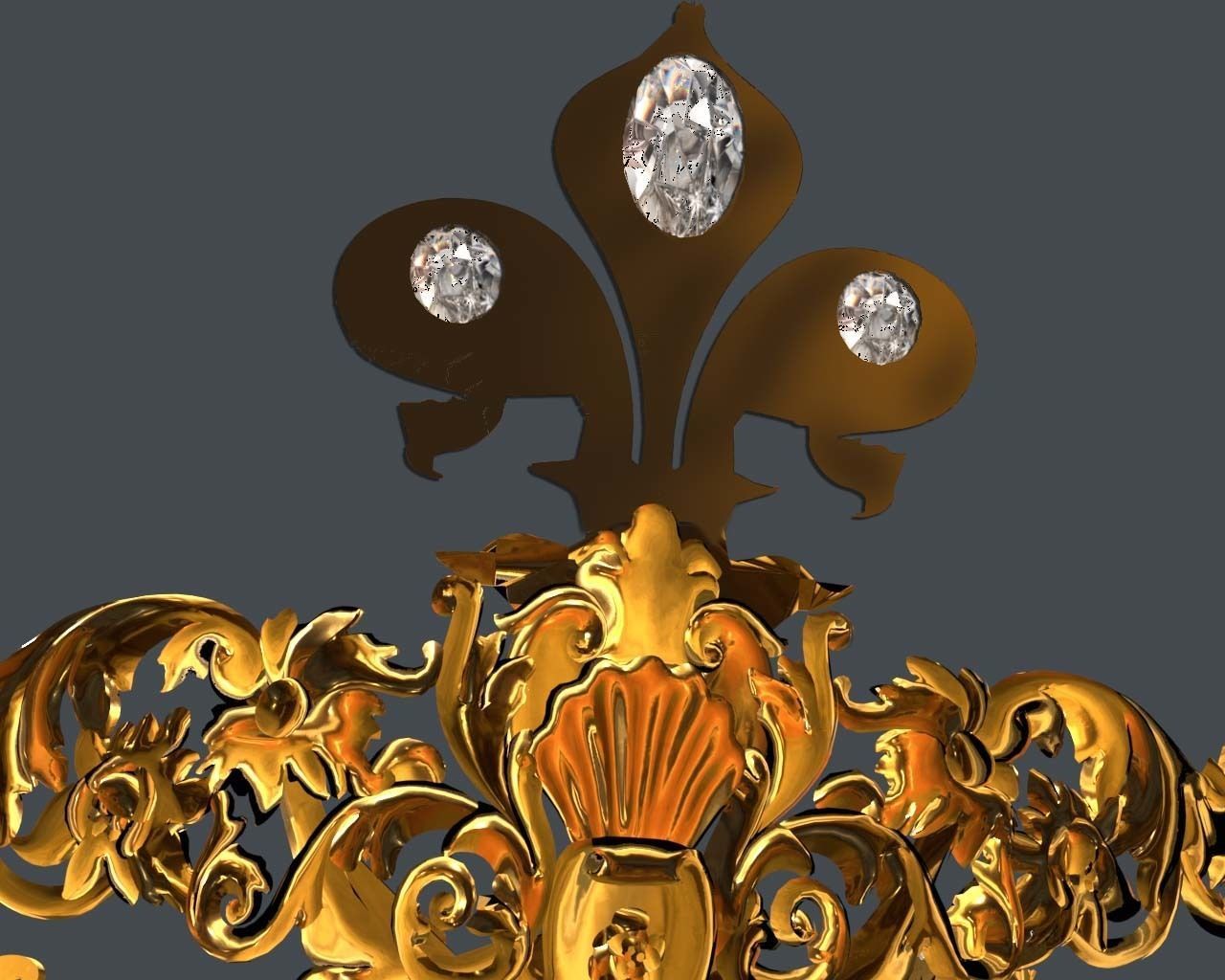 Royal Crown Package  3D model_18