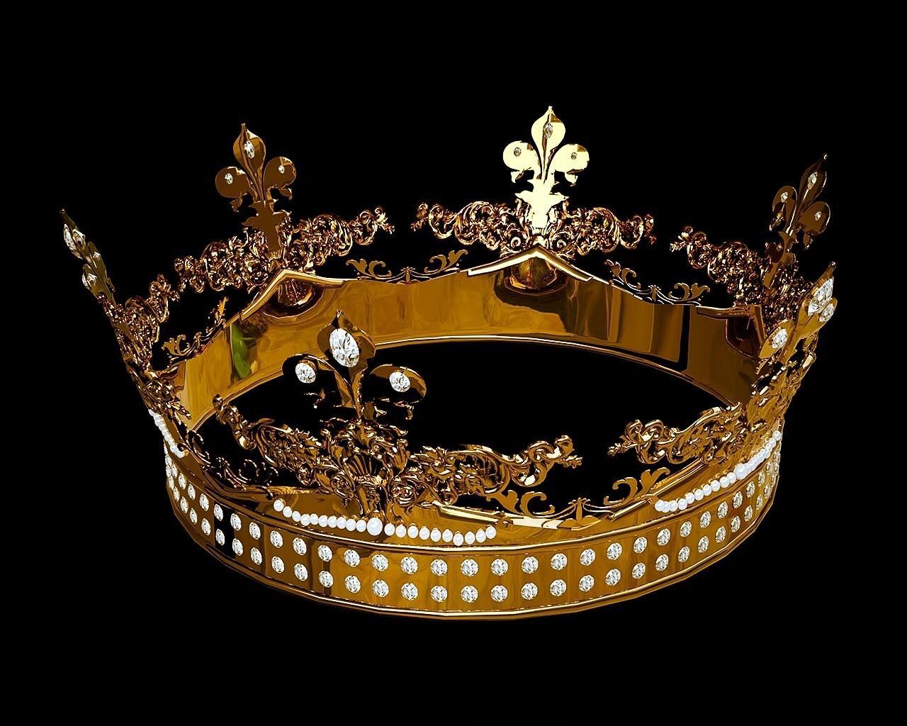 Royal Crown Package  3D model_17