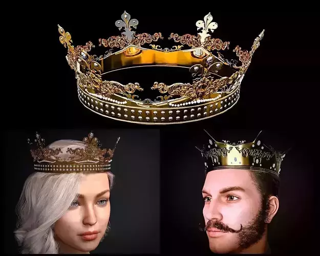 Royal Crown Package  3D model