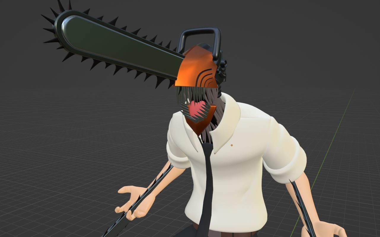 Chainsawman - Chainsaw Man 3D model_9