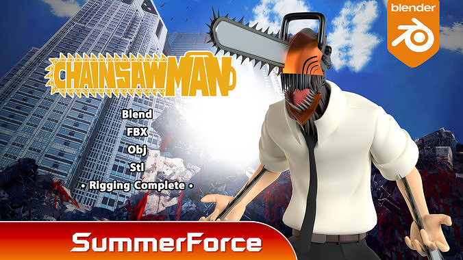 Chainsawman - Chainsaw Man 3D model