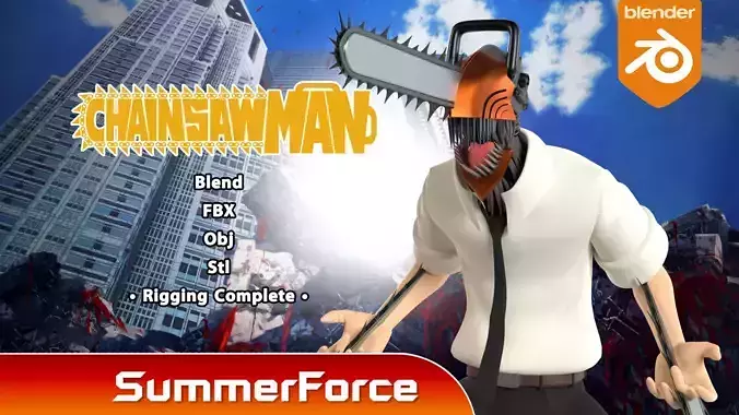 Chainsawman - Chainsaw Man 3D model