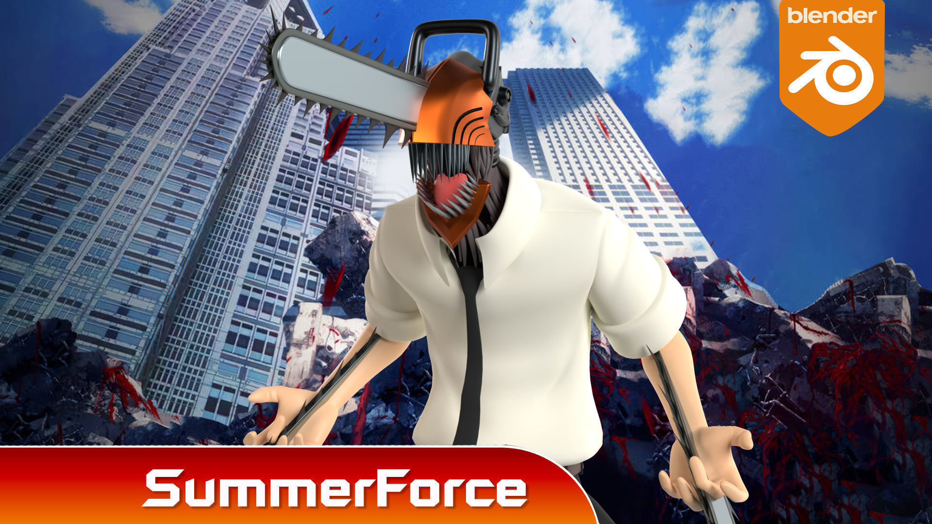 Chainsawman - Chainsaw Man 3D model_1