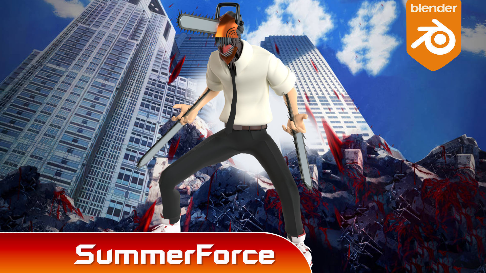 Chainsawman - Chainsaw Man 3D model_2