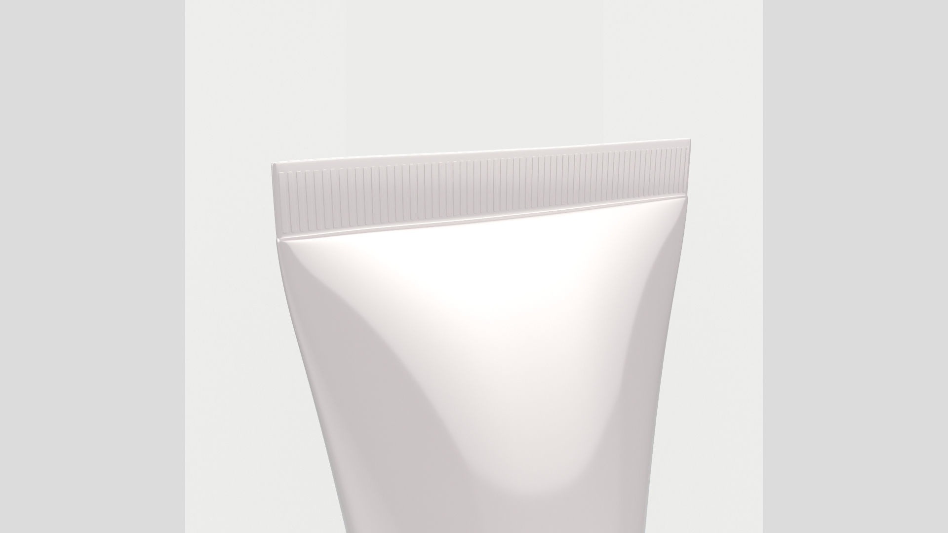 15ml Cosmetics Soft Tube Low Poly High Poly 3D model_5