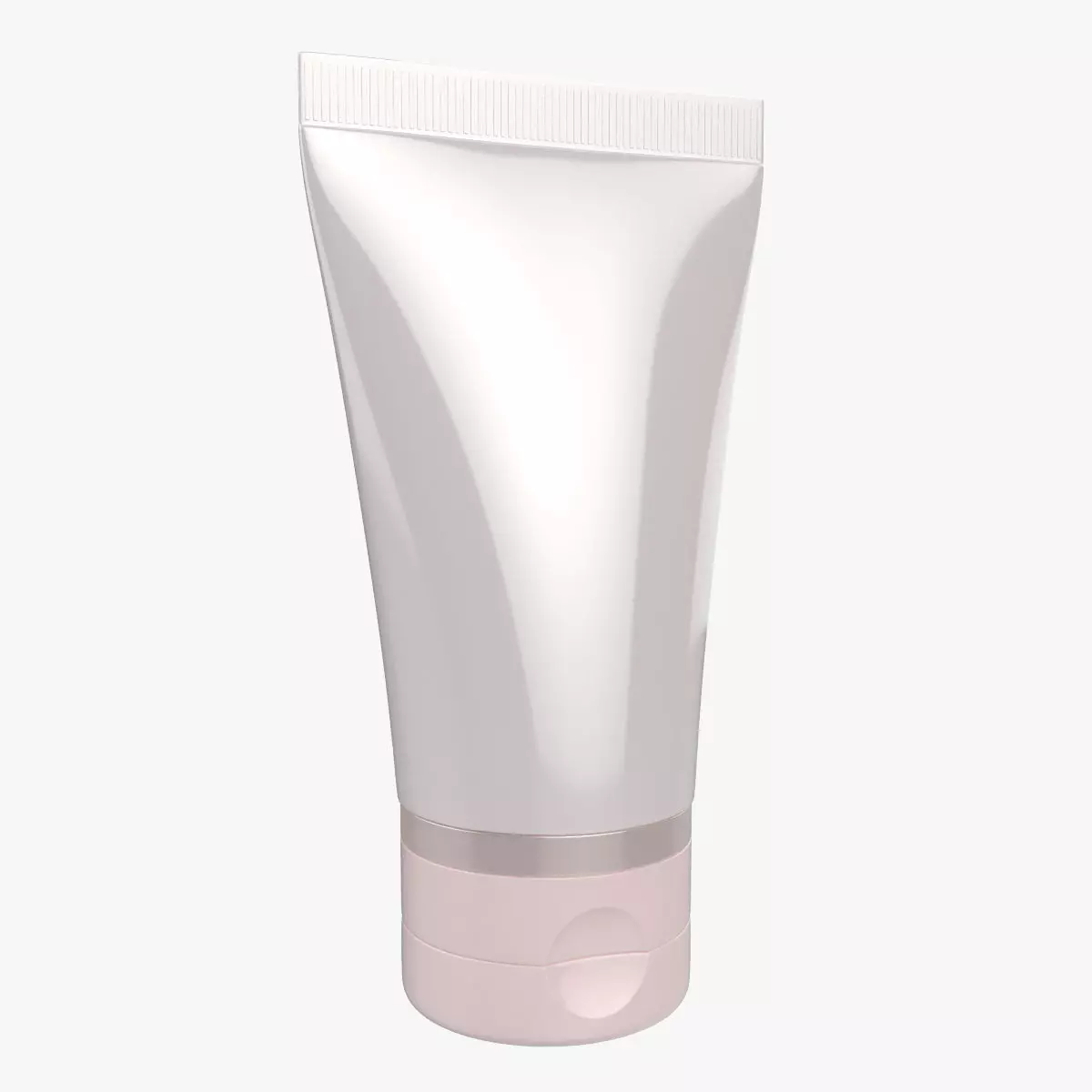 15ml Cosmetics Soft Tube Low Poly High Poly 3D model_0