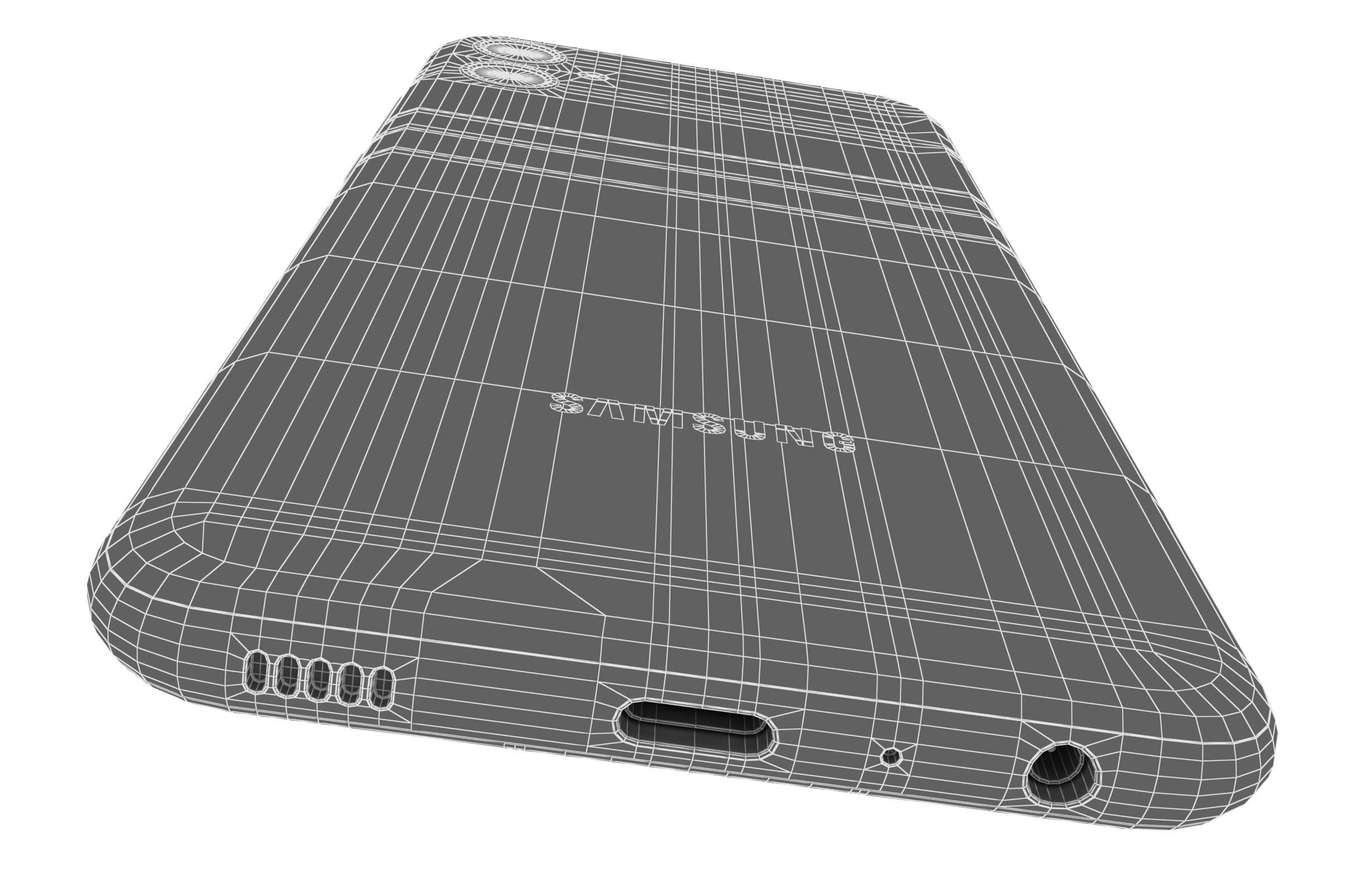 Samsung Galaxy A04e Black 3D model_21