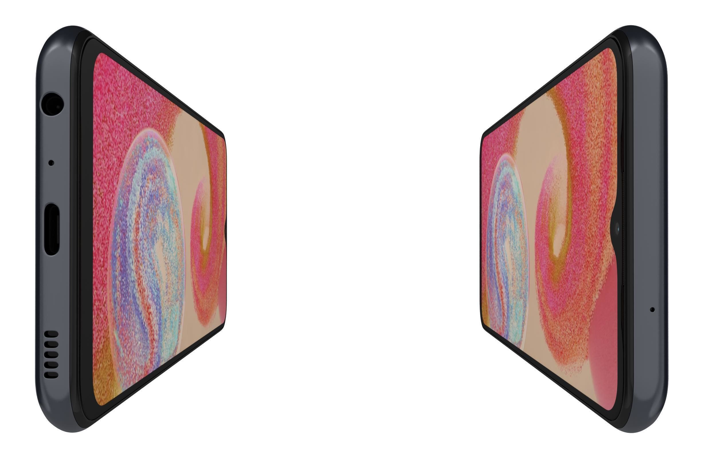 Samsung Galaxy A04e Black 3D model_8