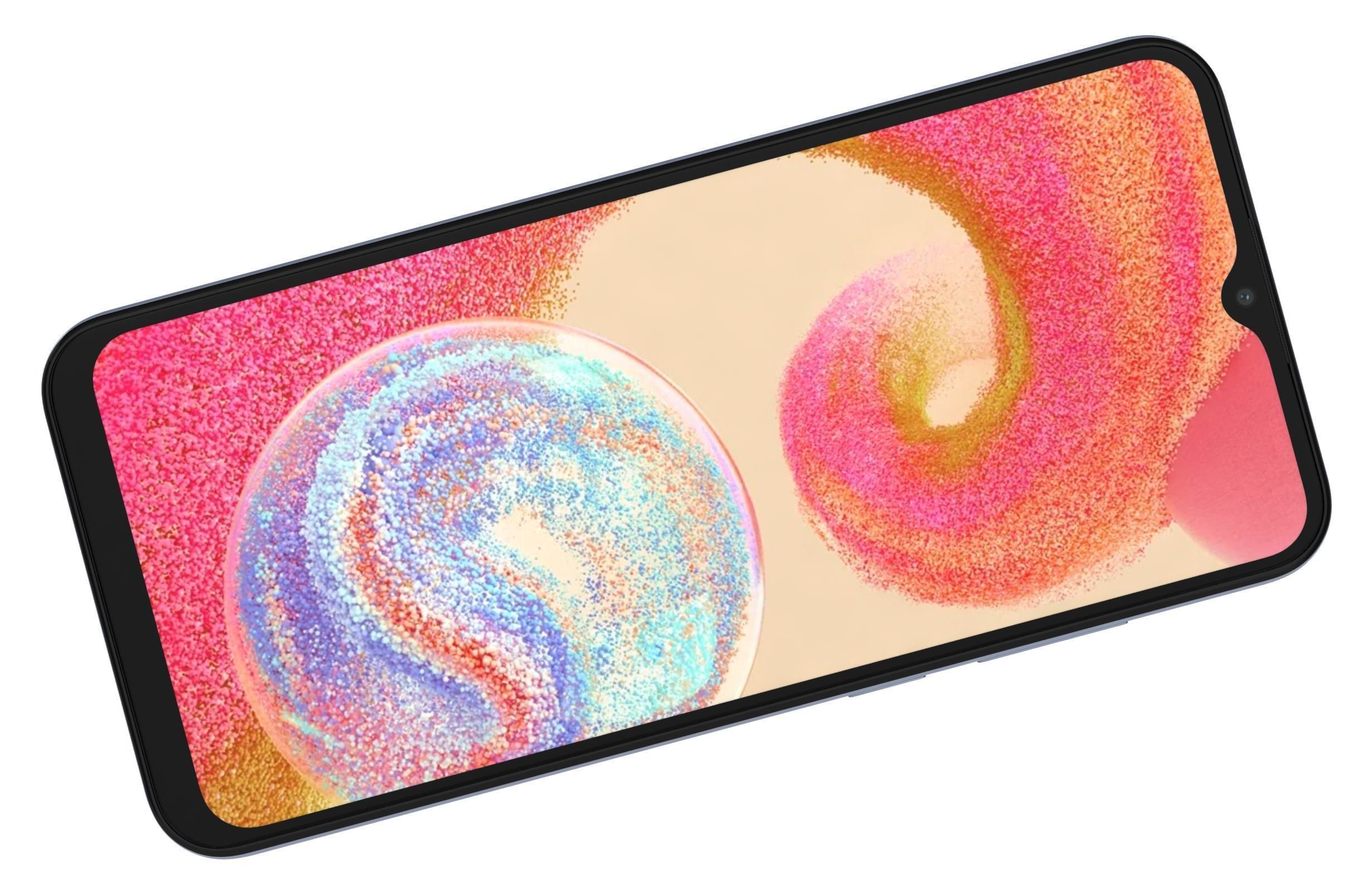 Samsung Galaxy A04e Light Blue 3D model_10