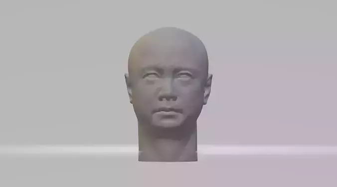 Xu Zheng Head 3D Model
