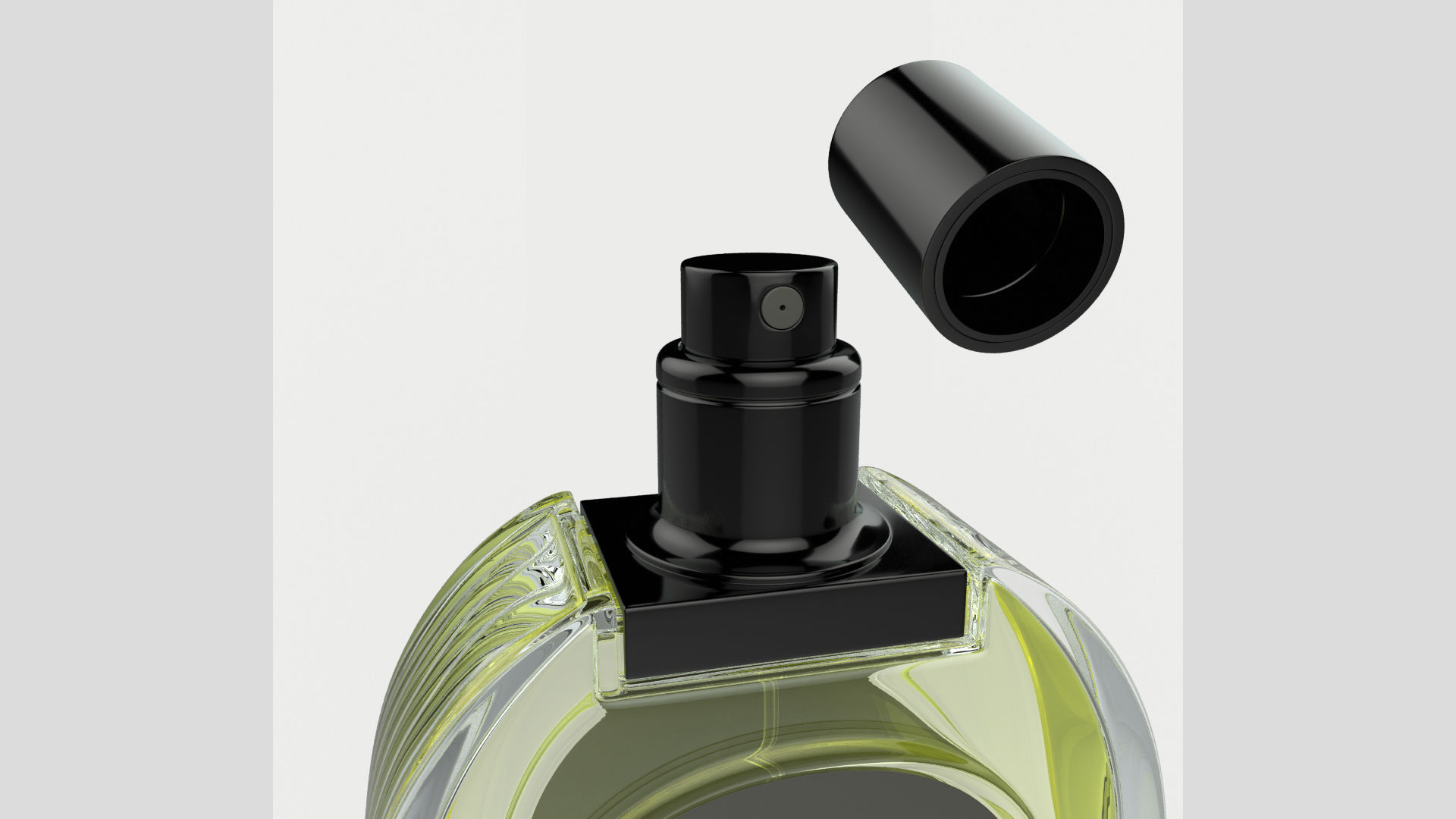 Do Son Perfume 100ml Low Poly High Poly Detailed 3D model_5