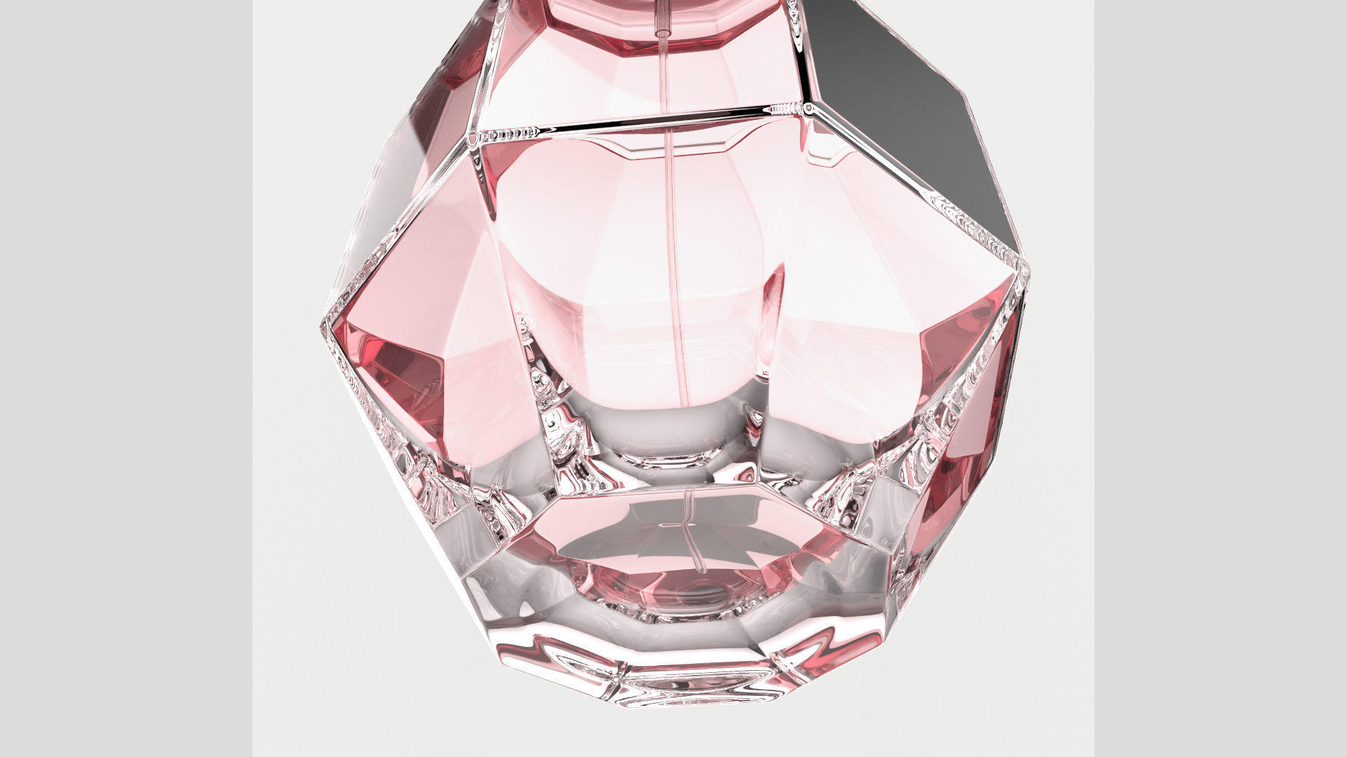 Perfume Flowerbomb 100ml Low Poly High Poly Detailed model 3D model_7