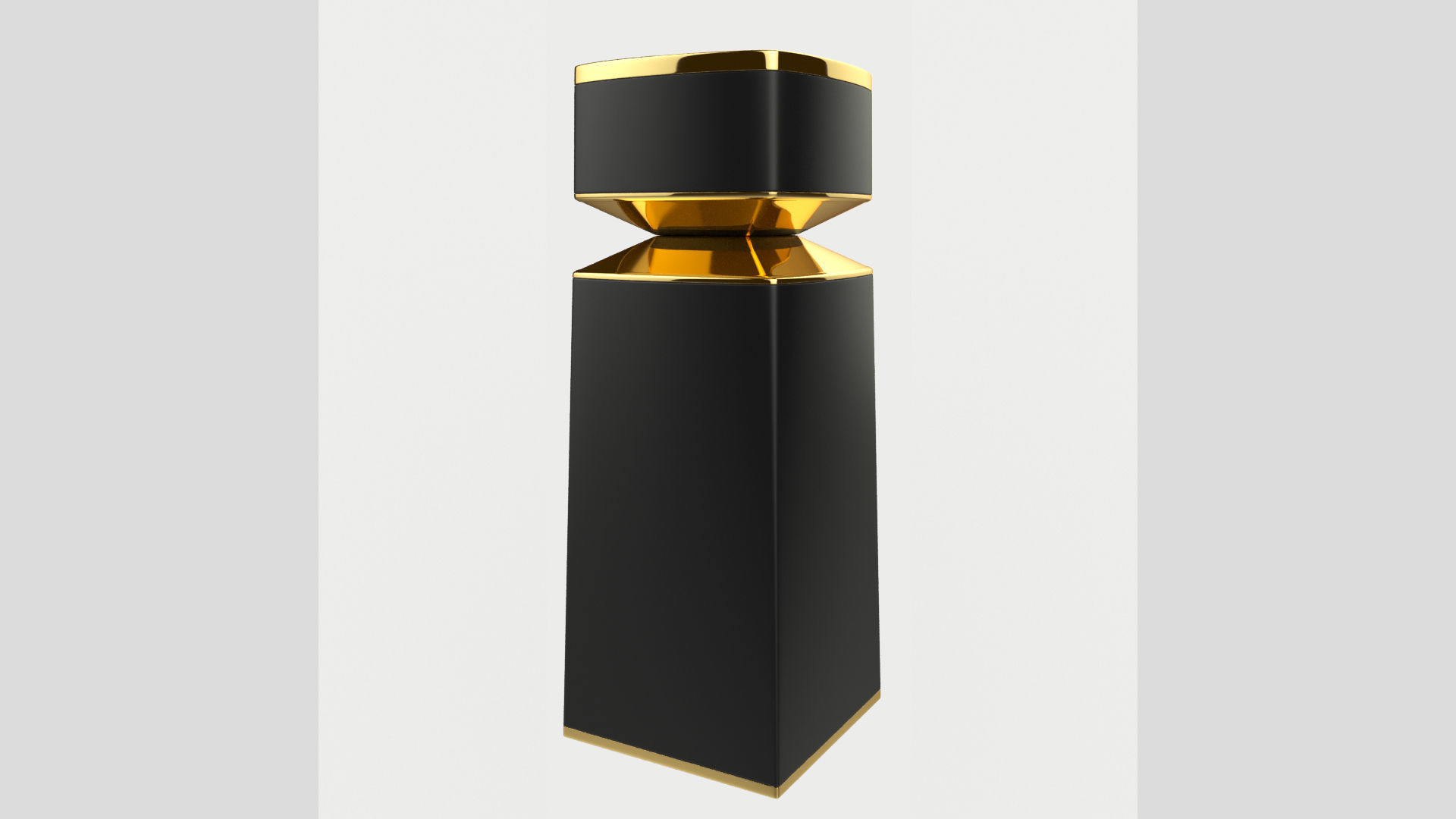 Perfume 100ml Low Poly High Poly Detailed 3D model_3