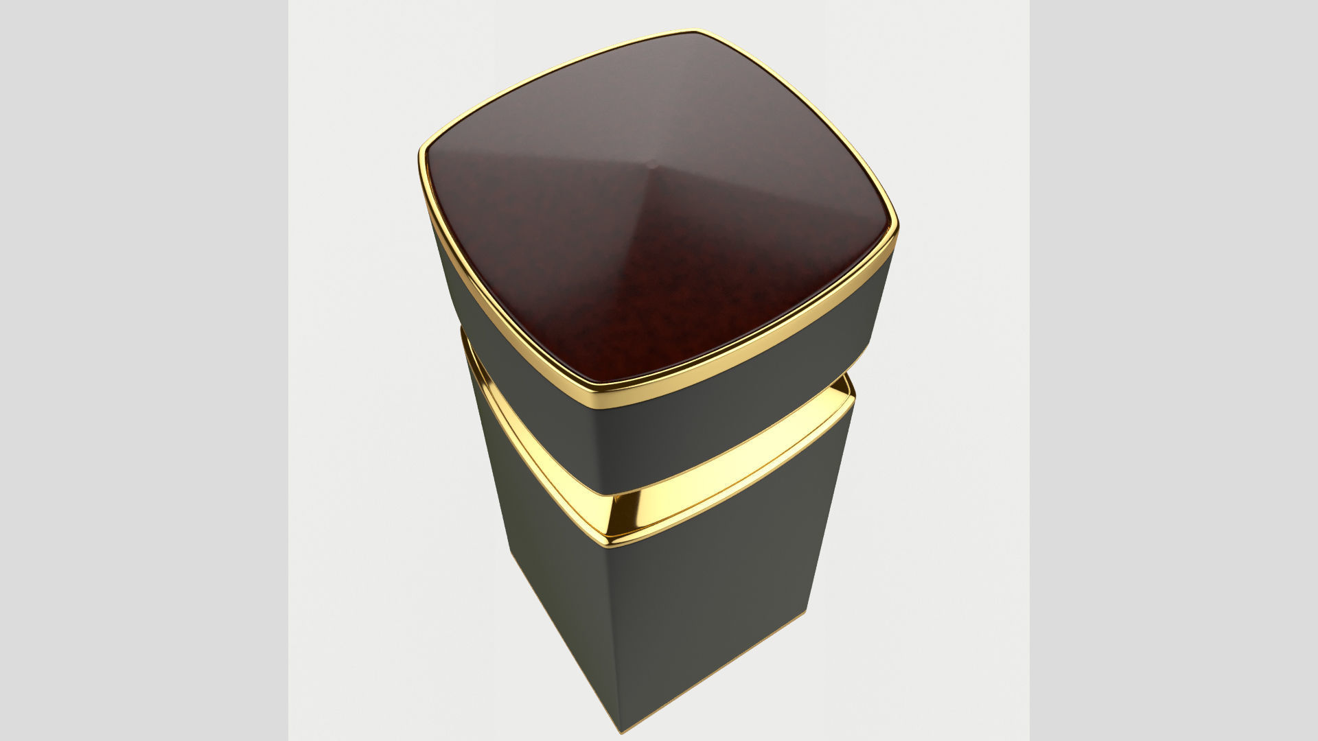 Perfume 100ml Low Poly High Poly Detailed 3D model_5