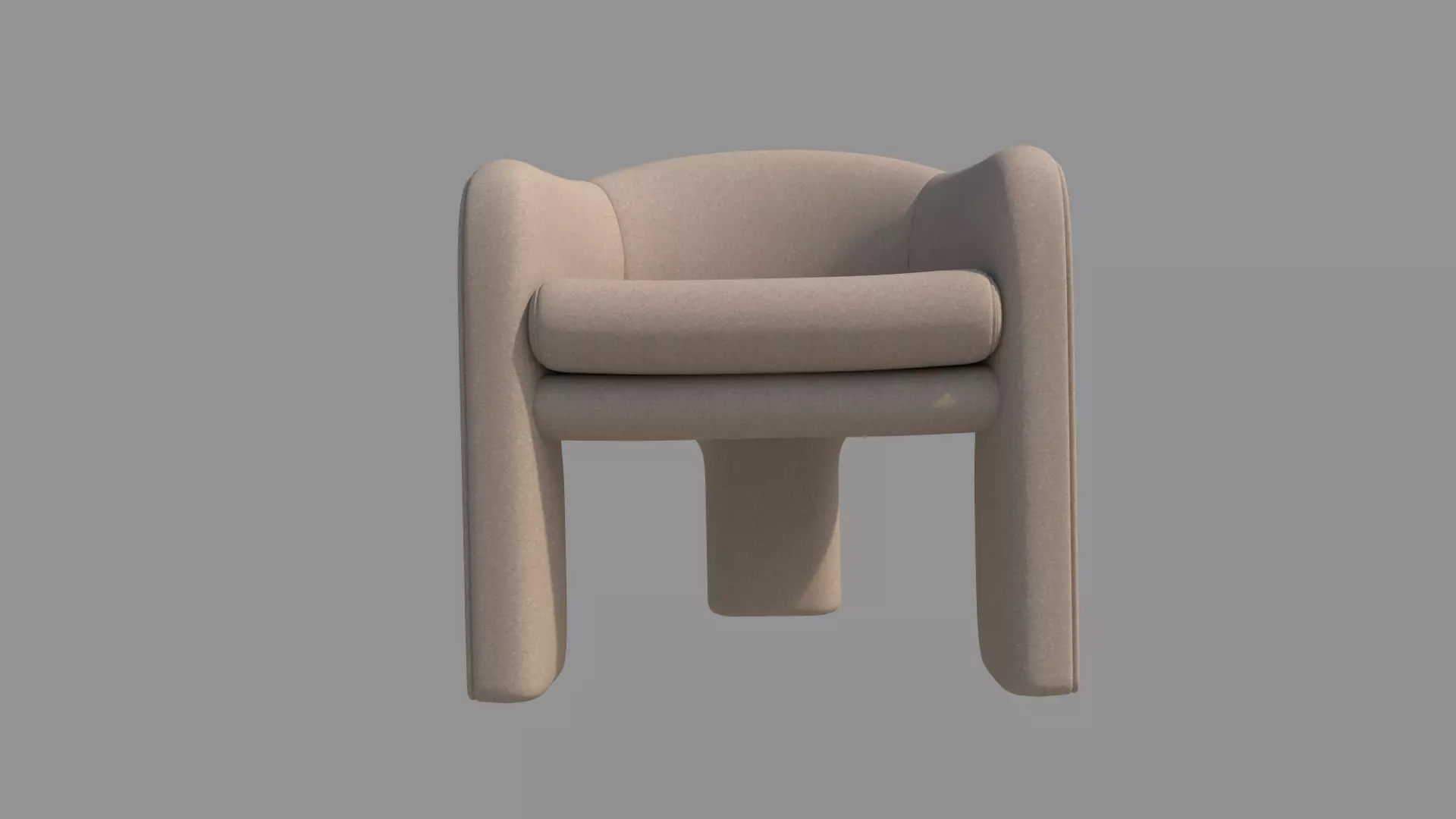 AREA Armchairs - Single Sofa 3D model