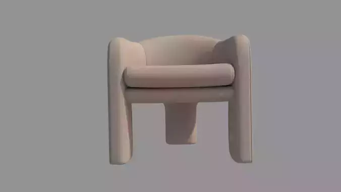 AREA Armchairs - Single Sofa 3D model