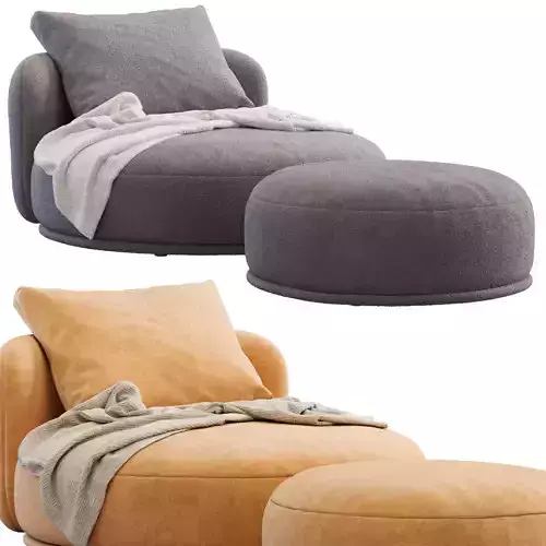 Armchair Rene By Meridiani