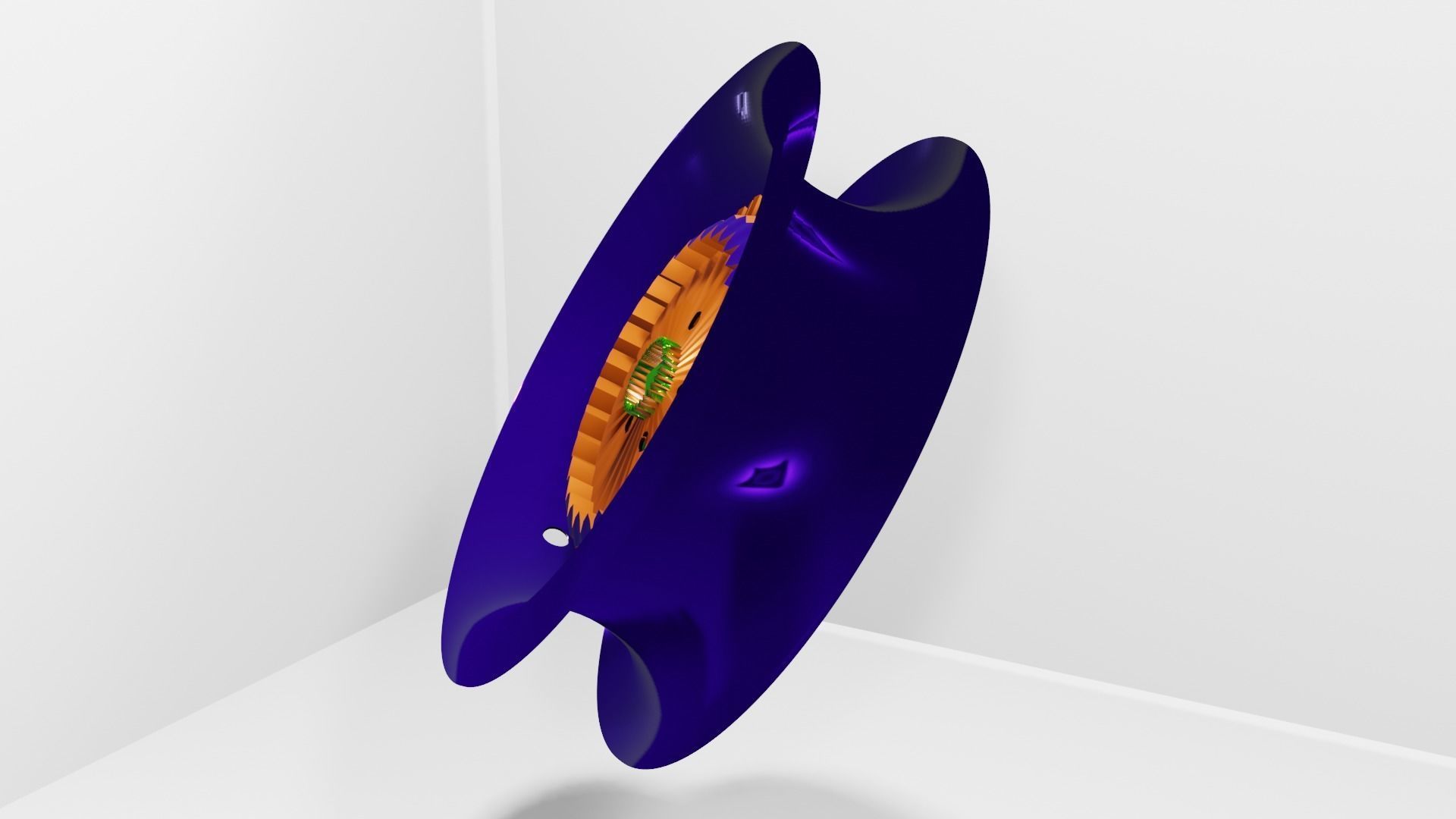 Car wheel Rim by ZeeG 3D model_2