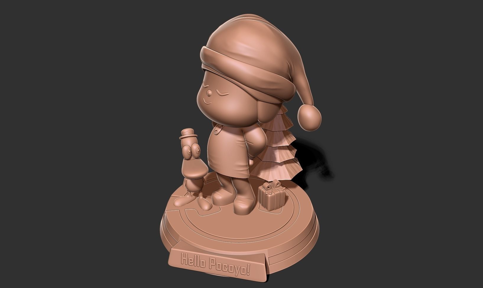 Pocoyo and Pato 3D print model_16