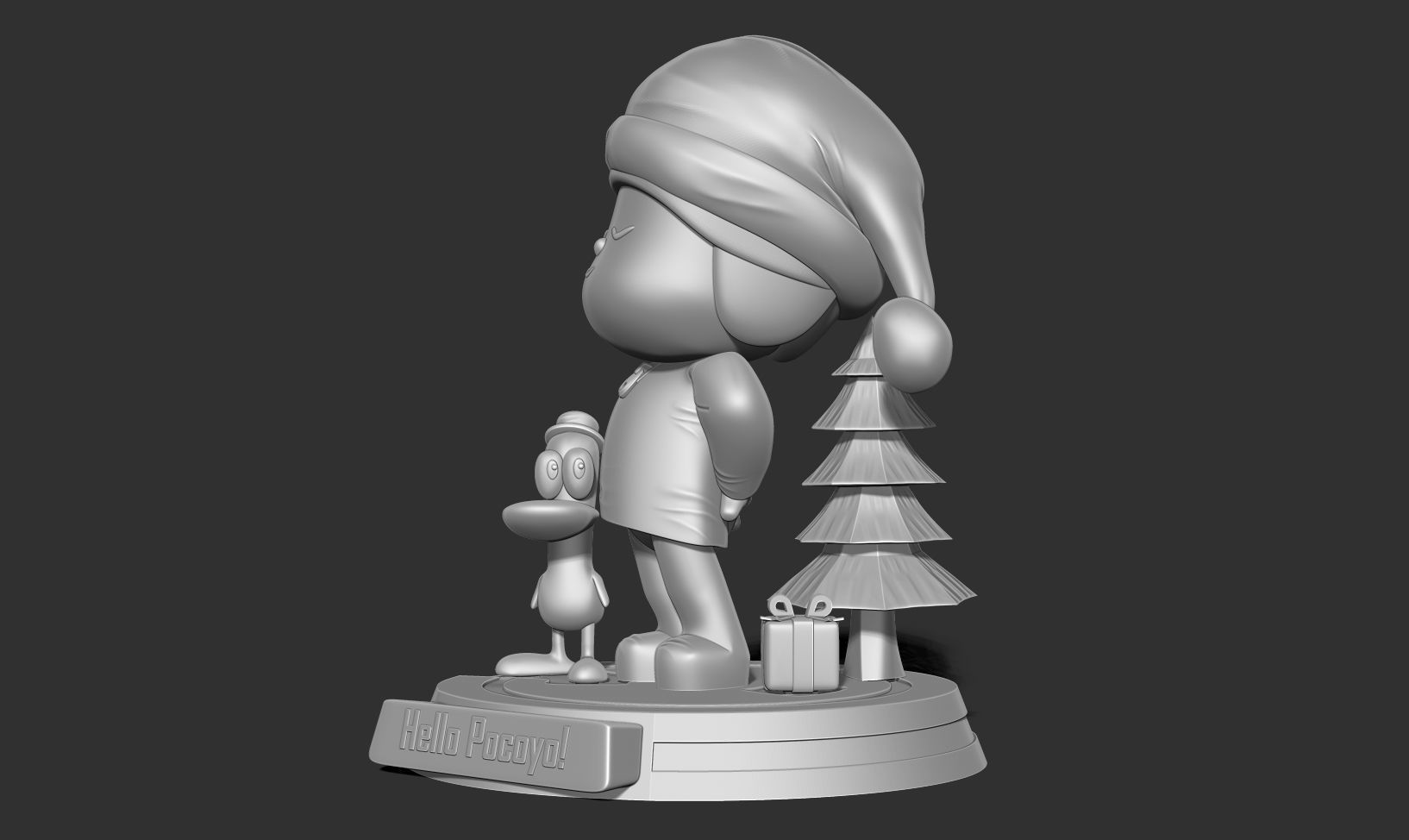 Pocoyo and Pato 3D print model_14