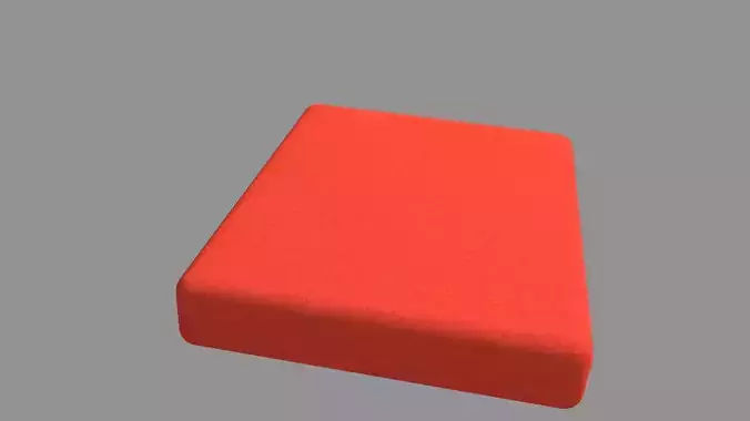 Mattress orange square
