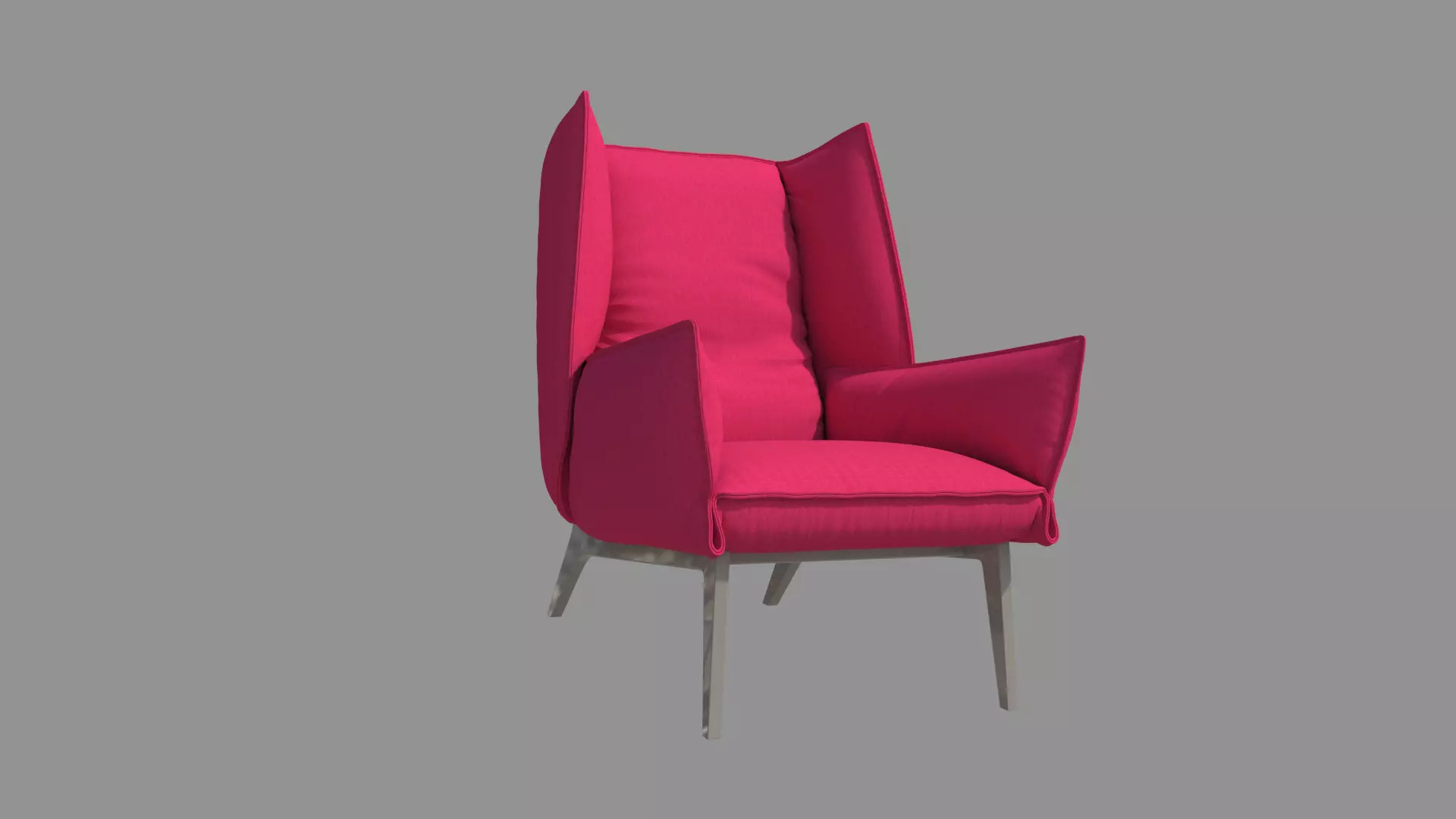 Armchair lounge chair 3D model