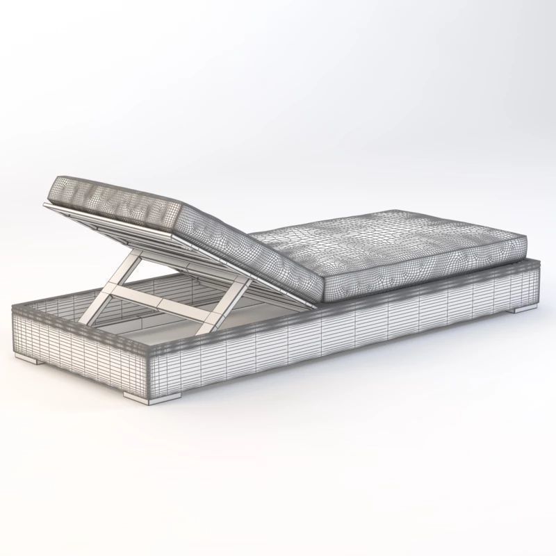 Costa Chaise 3D model_4