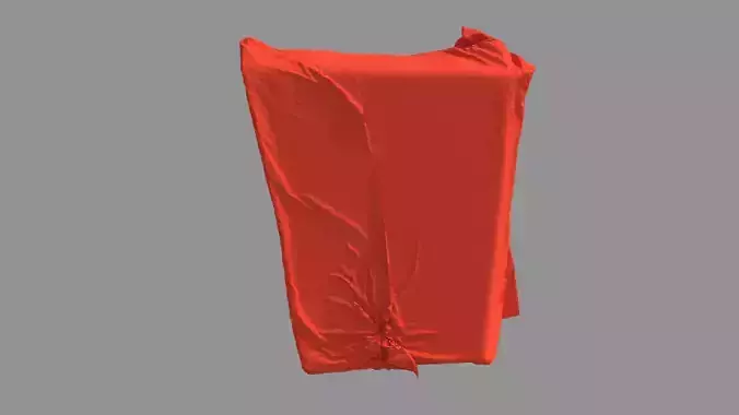 Quilt for bedding 3D model