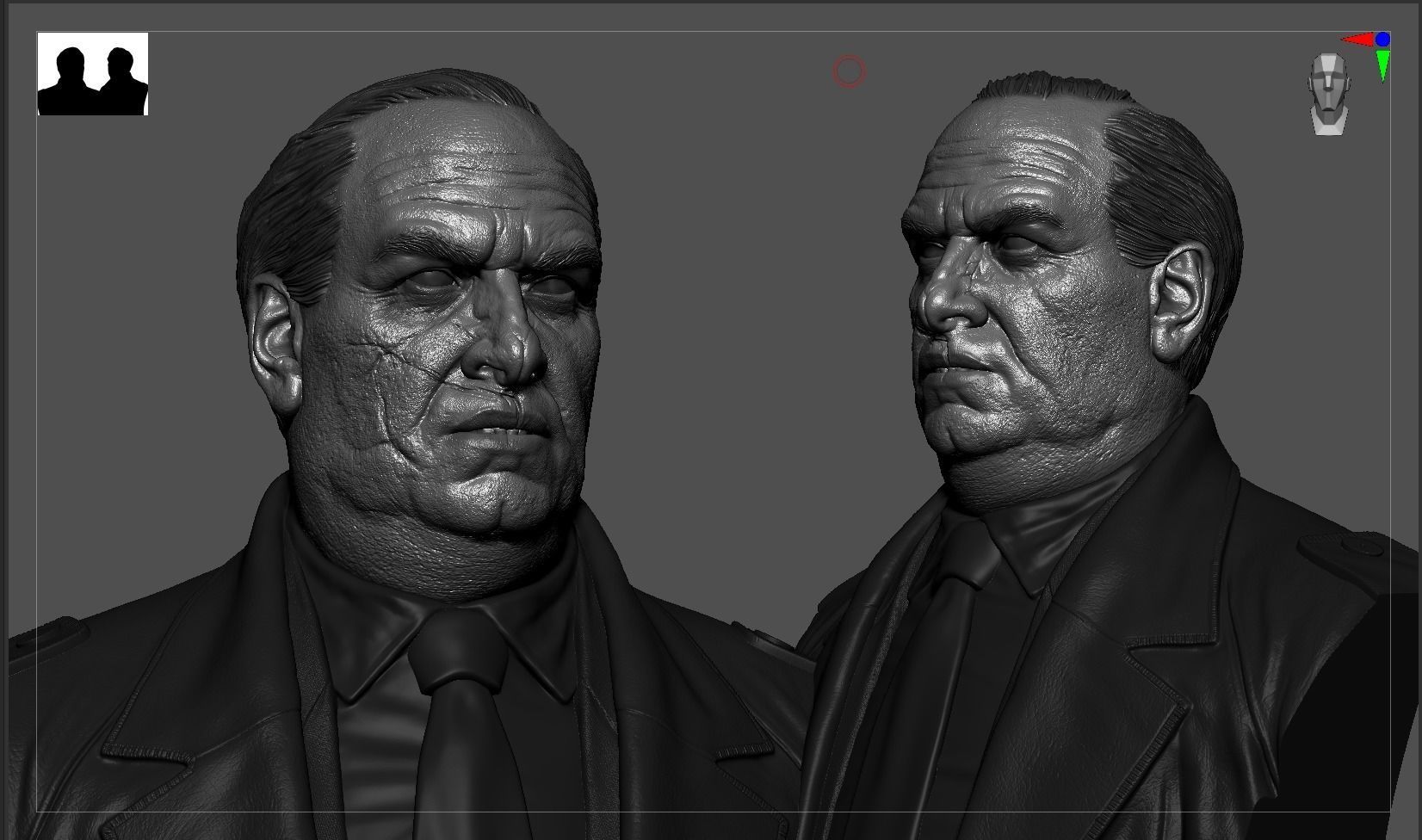 Penguin -Colin Farrell Bust 3D print model_5