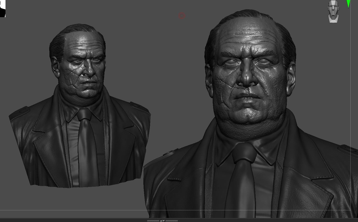 Penguin -Colin Farrell Bust 3D print model_4