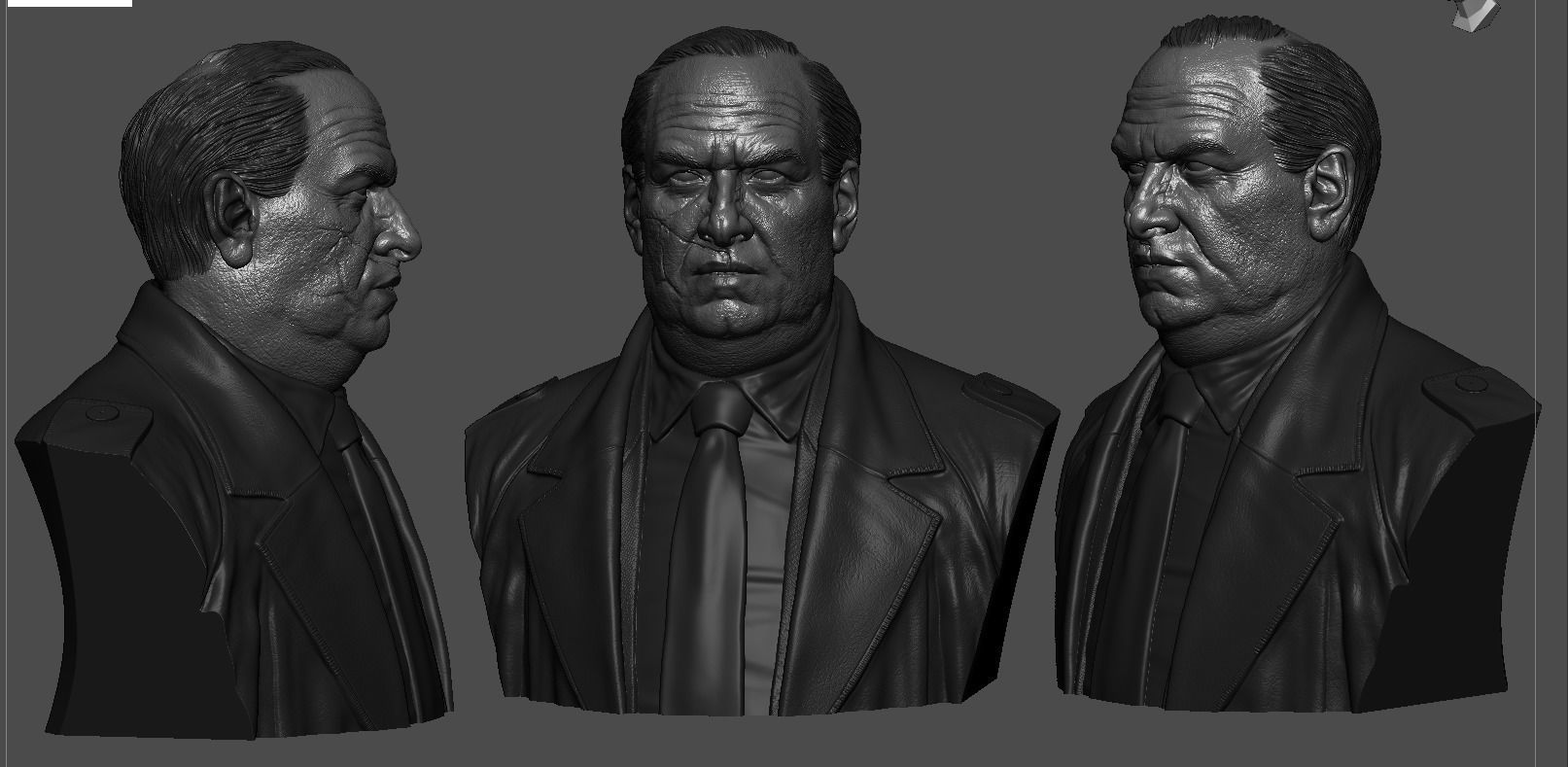 Penguin -Colin Farrell Bust 3D print model_2