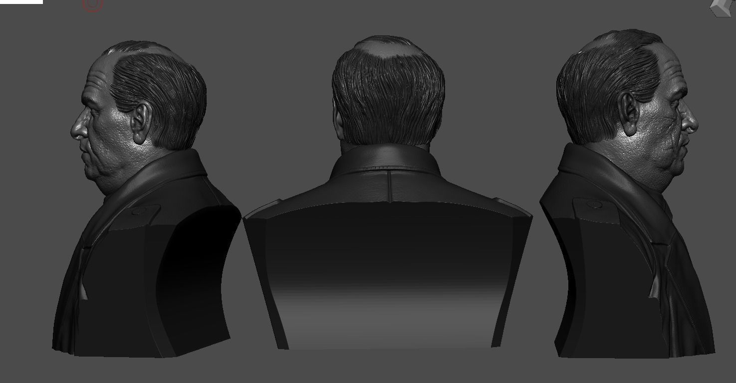 Penguin -Colin Farrell Bust 3D print model_3