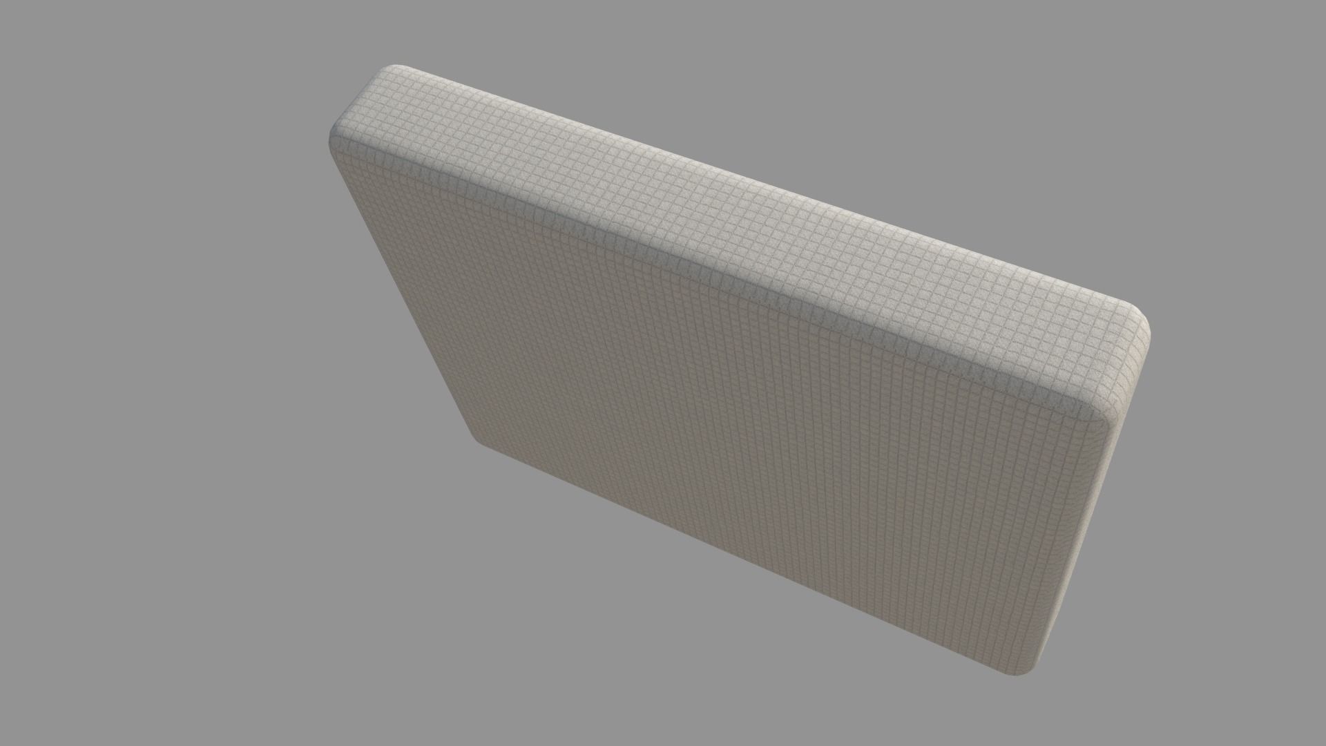 Mattress sheet of paper 3D model_3