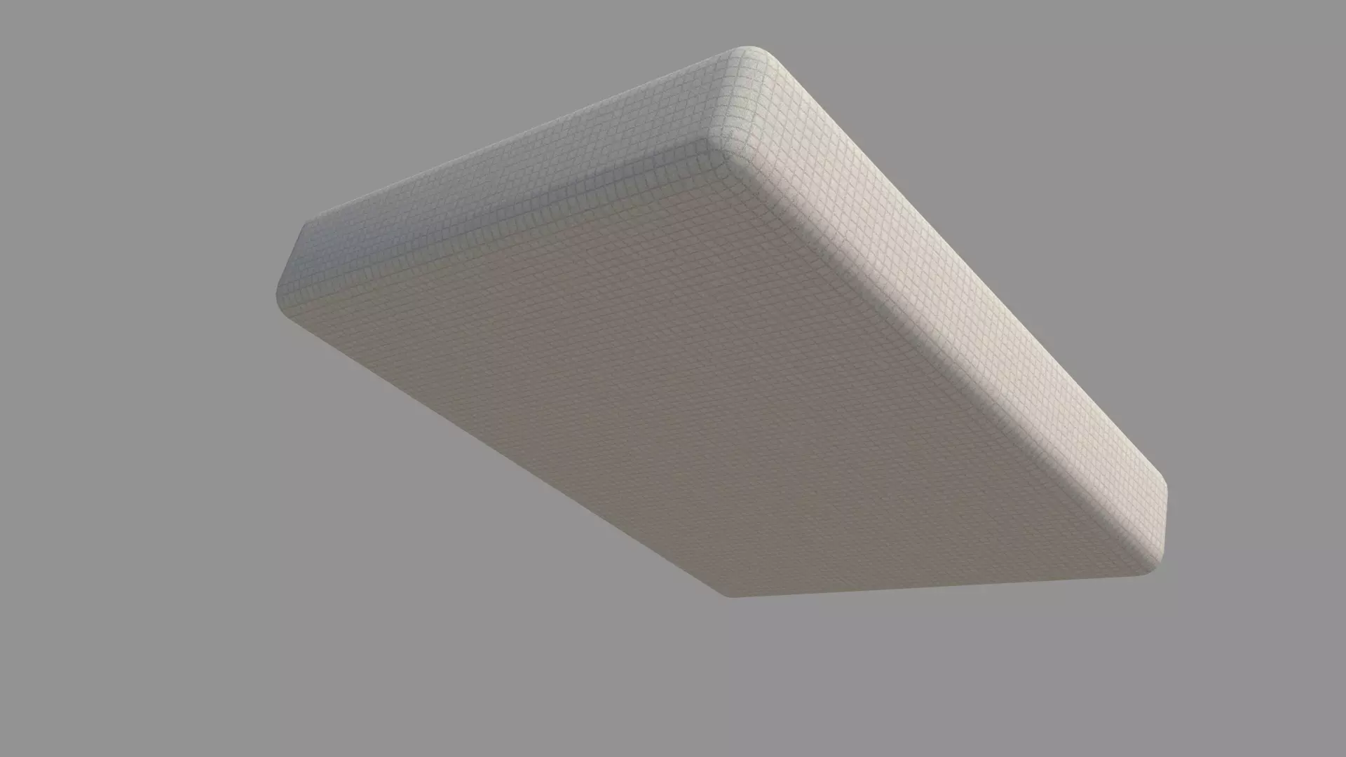 Mattress sheet of paper 3D model_0