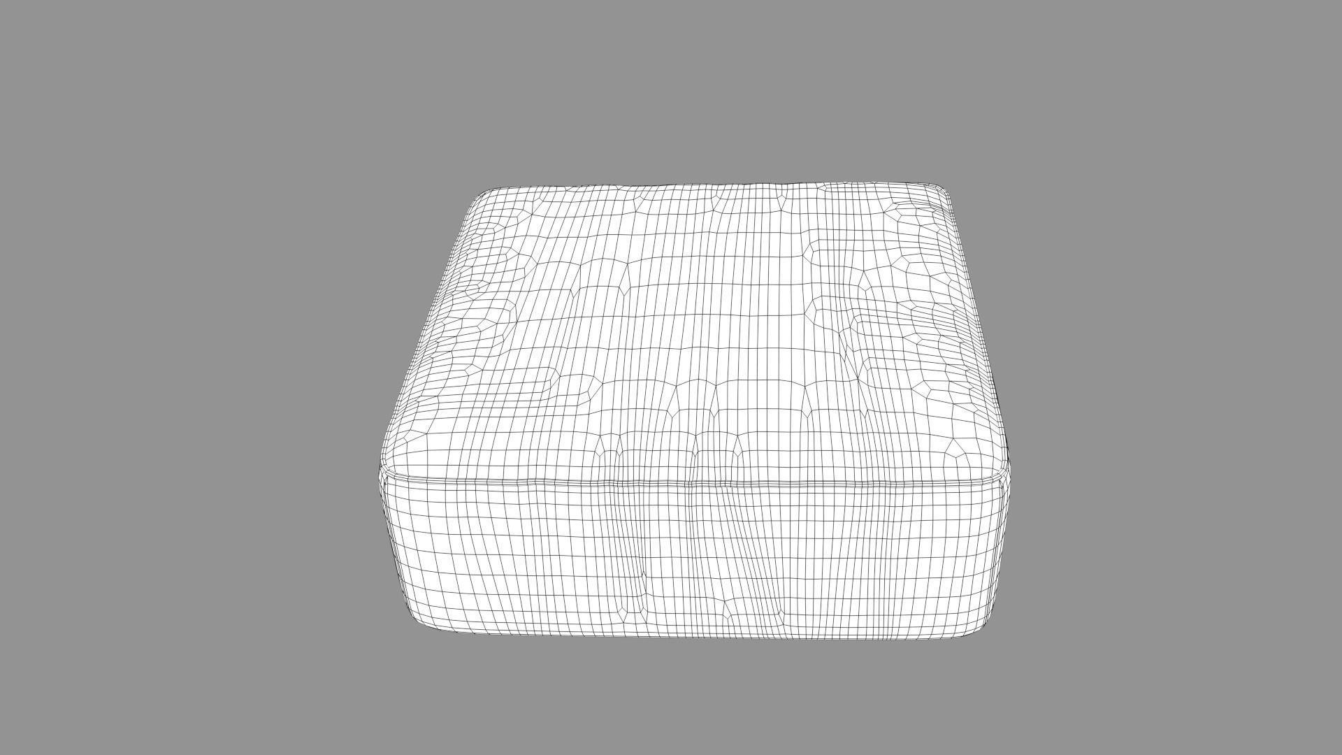 Single Sofa- Cushion 3D model_9