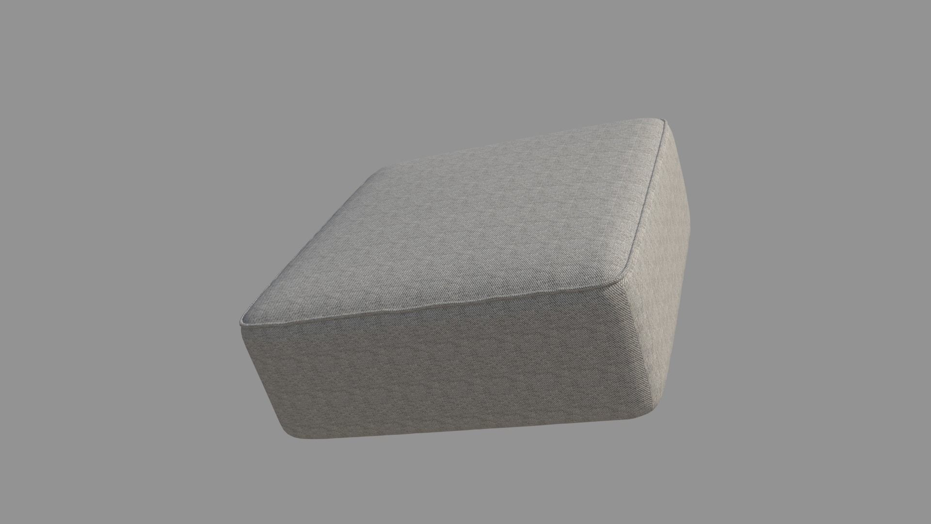 Single Sofa- Cushion 3D model_4