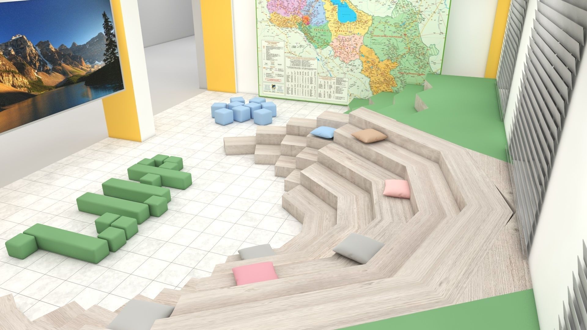 innovation  hub  3D model_4