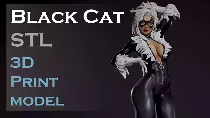 Fan Black Cat Printable STL Updated 3D print model