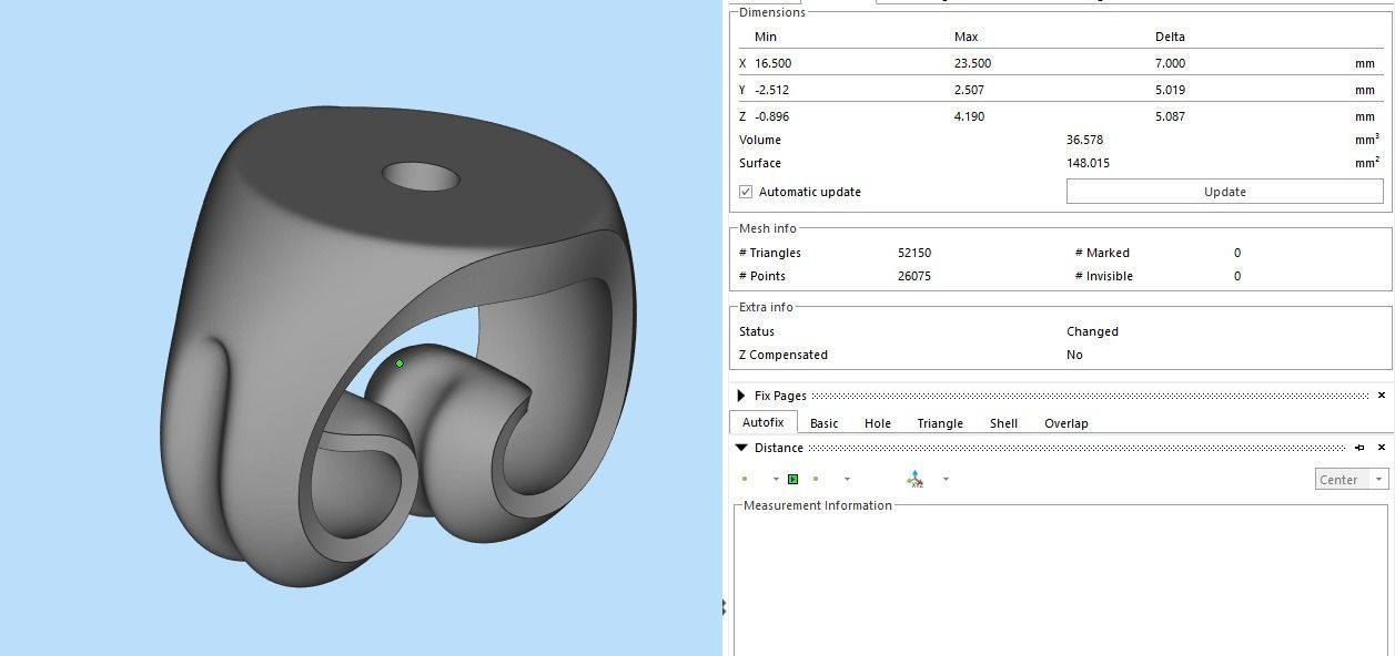 Ring and Studs 029 3D print model_13