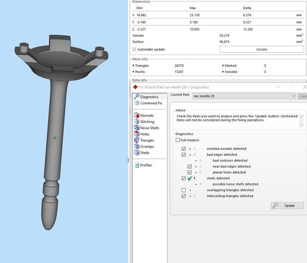 Ring and Studs 029 3D print model_12