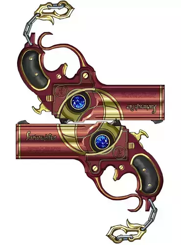 Bayonetta scarborough fair gun 3D printing