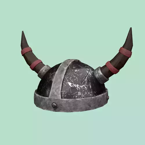 Stylized Viking Helmet
