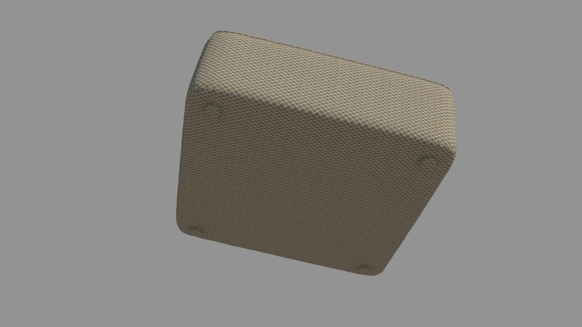 Single Sofa- Cushion 3D model_4